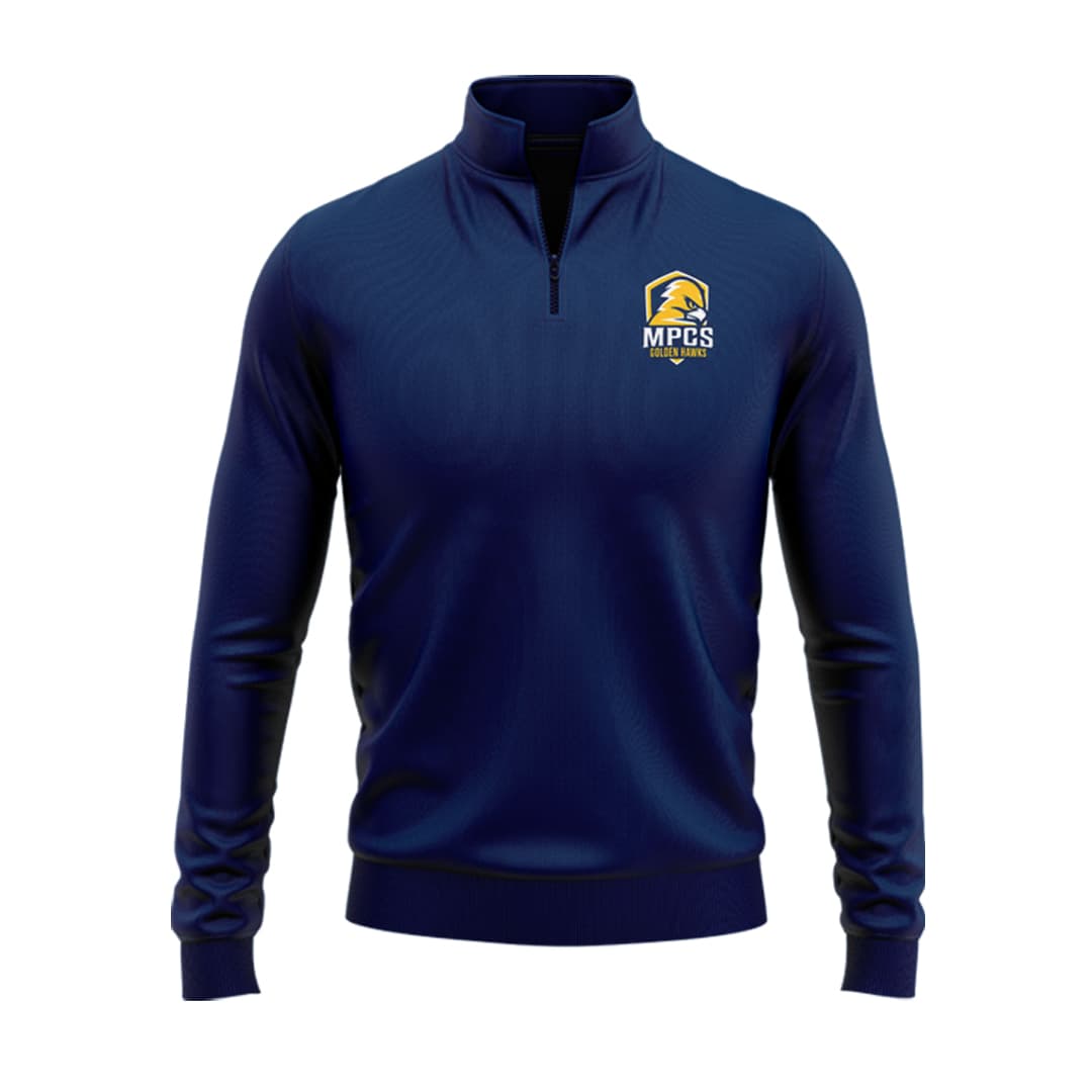 MPCS Navy Quarter Zip